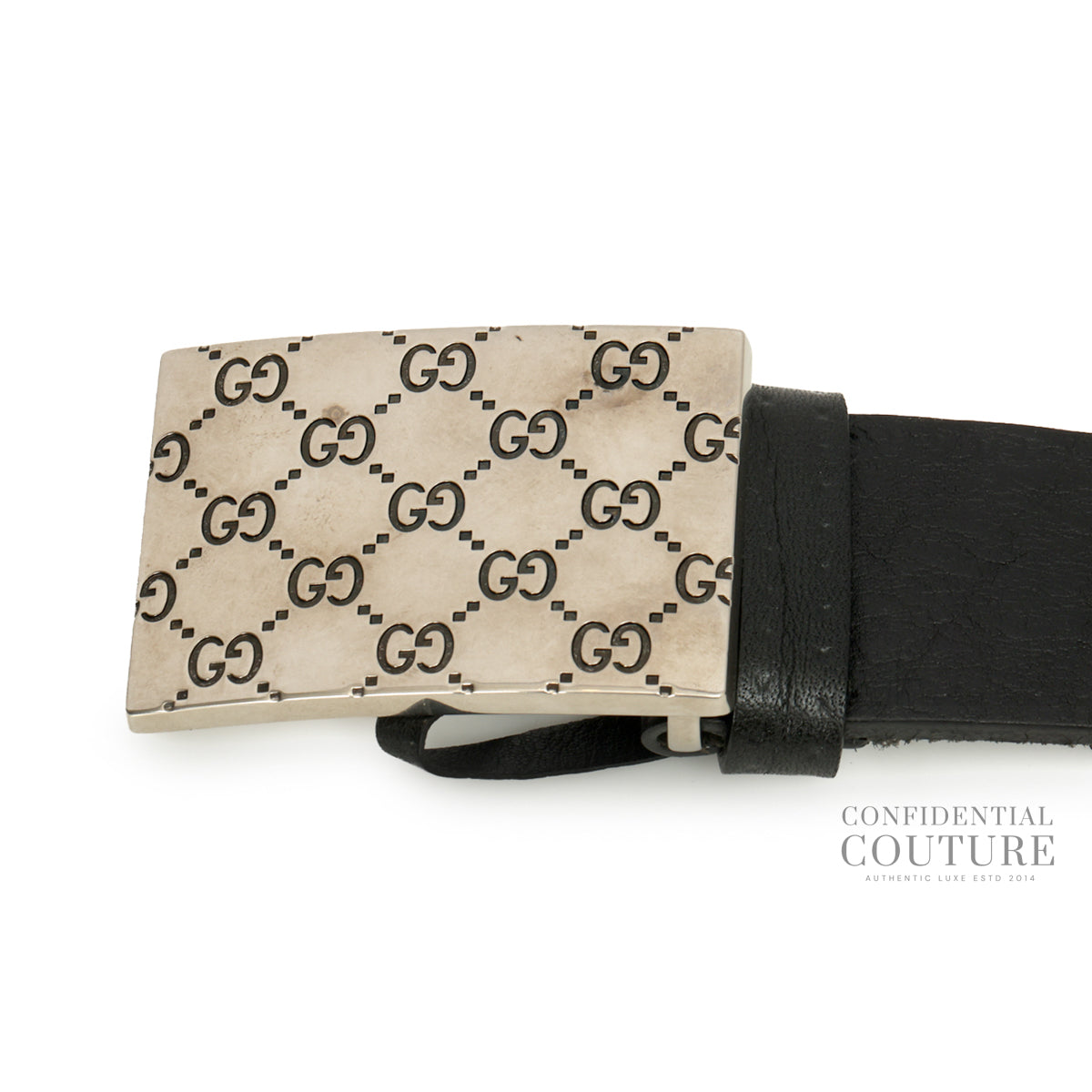 Gg Monogram Buckle Belt