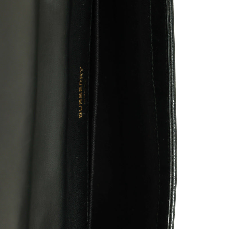 Black Quilted Leather Small Lola Bag