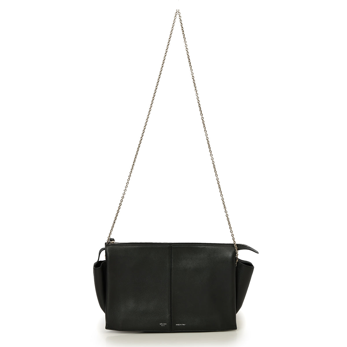 Trifold Chain Clutch Bag