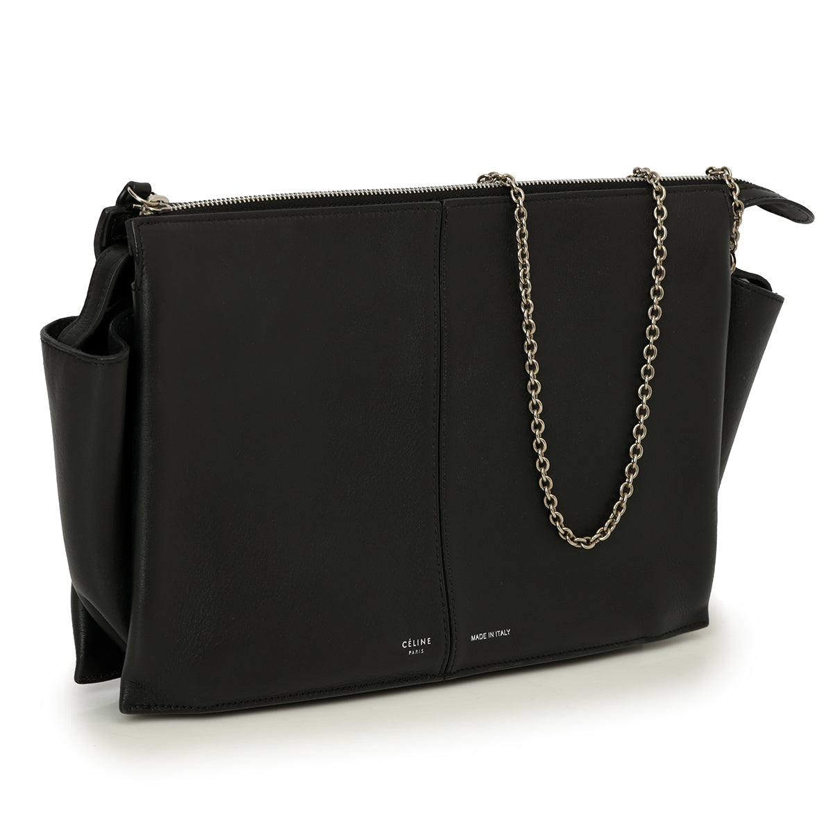 Trifold Chain Clutch Bag