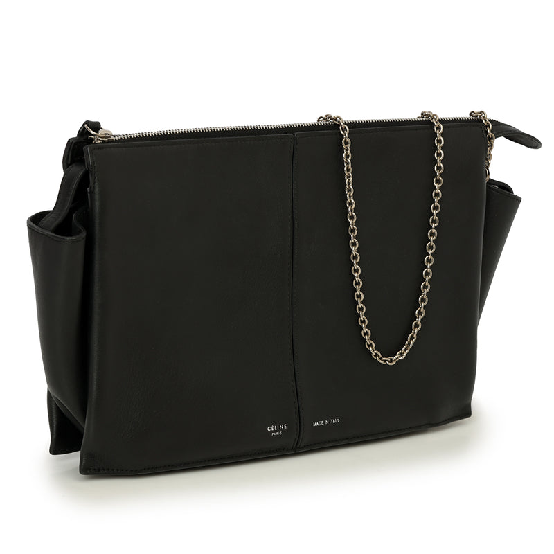Trifold Chain Clutch Bag