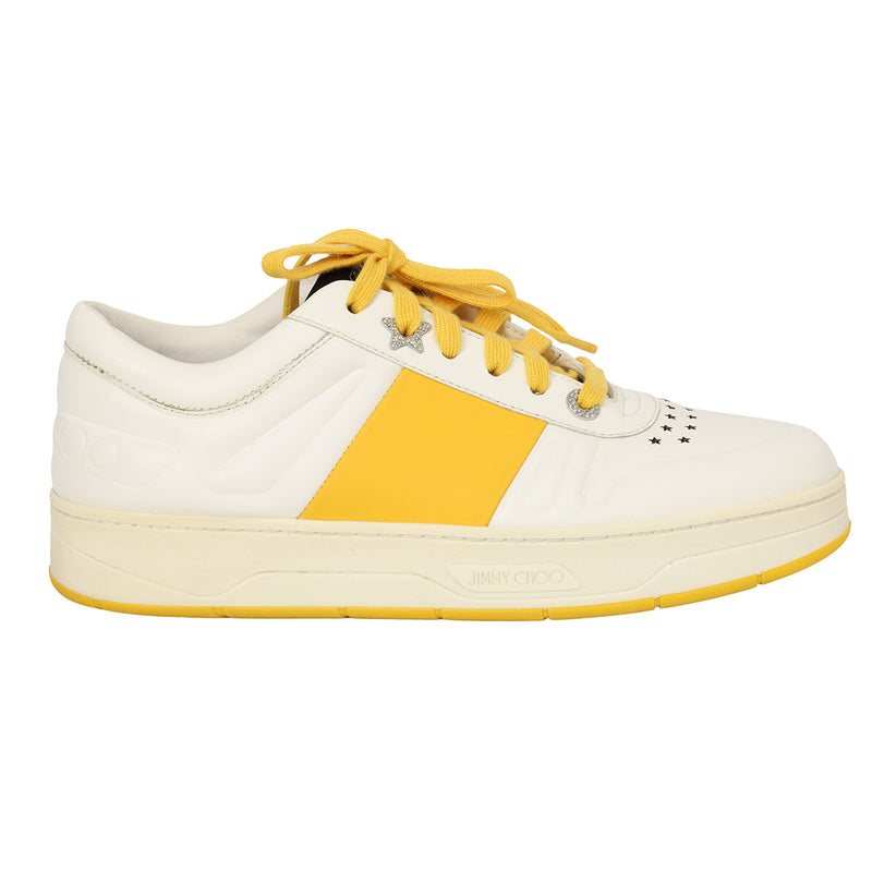 Pre loved Jimmy Choo Hawaii Lace-Up Trainers- 40