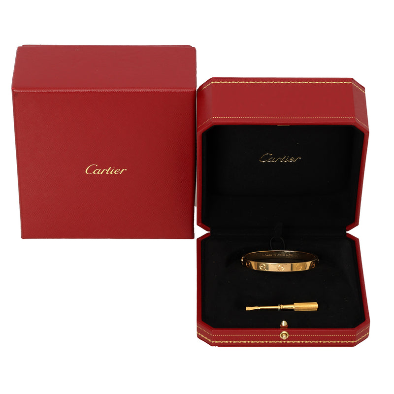 Pre owned Cartier Love Bracelet Yellow Gold