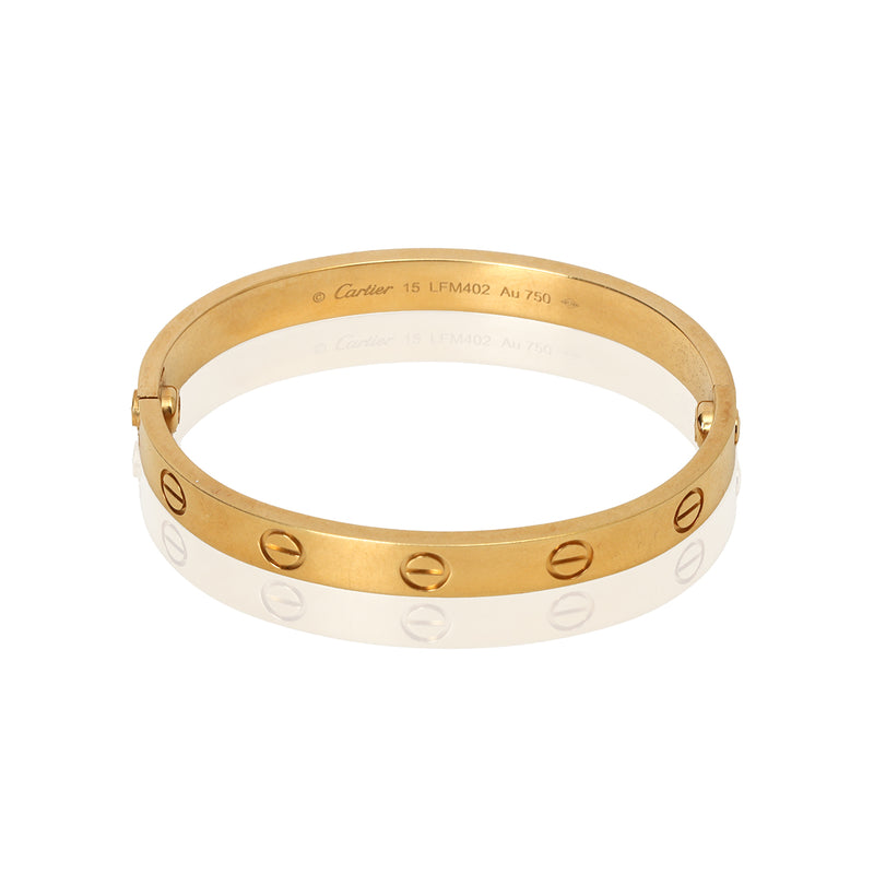 Pre-loved Cartier Love Bracelet, Classic Model