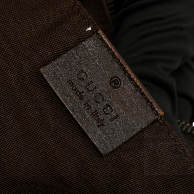 Beige/Ebony GG Plus Canvas Pochette
