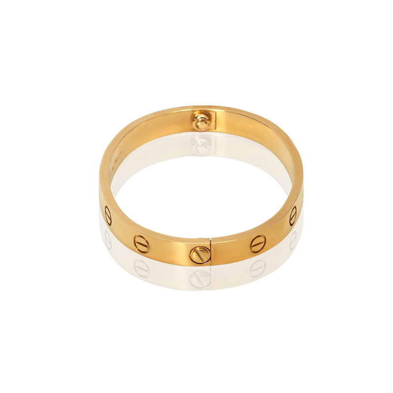 Pre loved cartier love bracelet classic model price