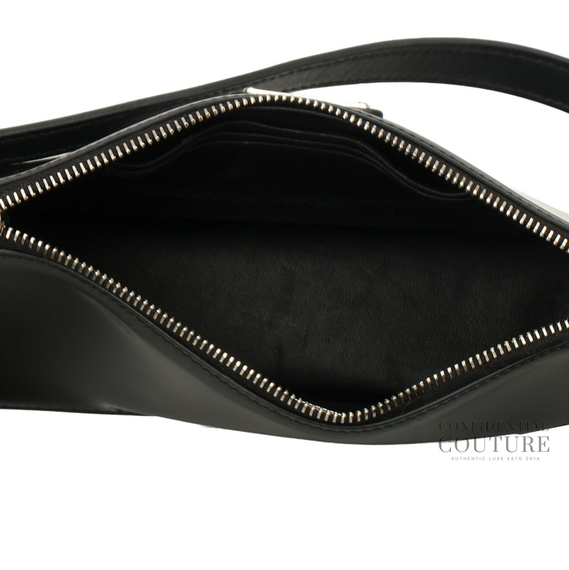 Spazzolato Black Patent leather Mini Bag