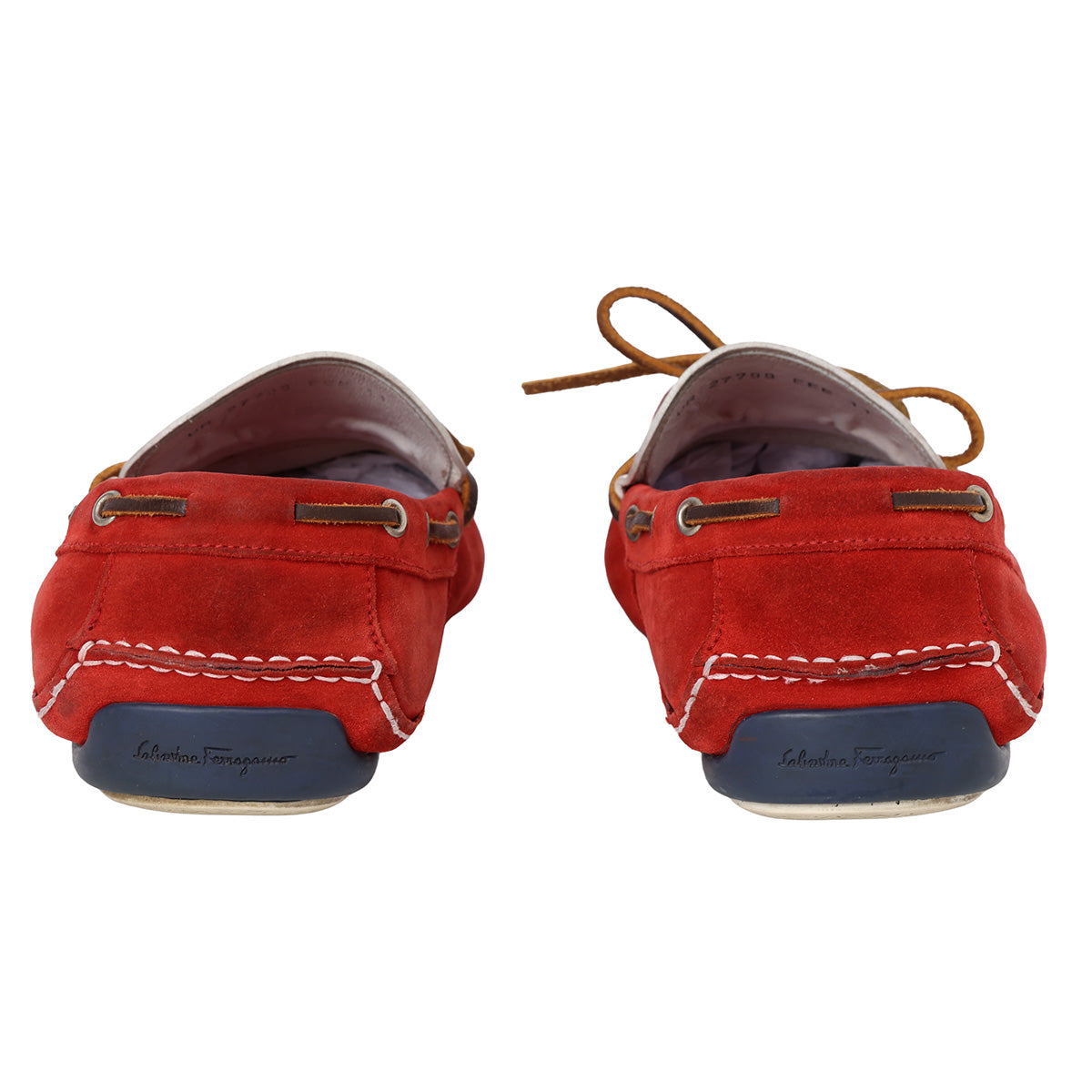 Red and White Moccasin - 11