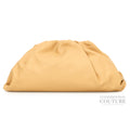 The Pouch Tapioca Beige Calfskin Oversized Clutch Bag
