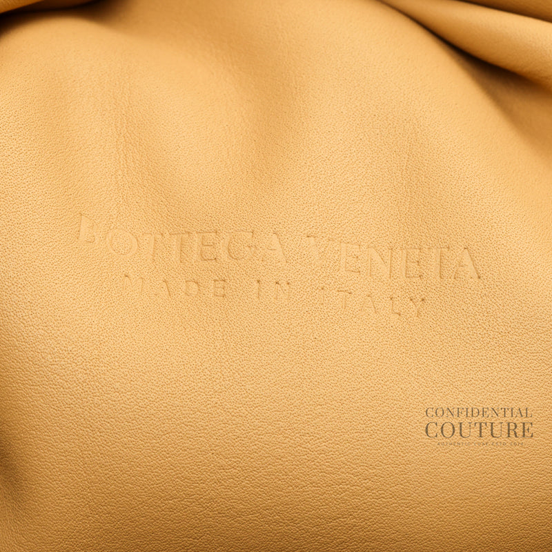 The Pouch Tapioca Beige Calfskin Oversized Clutch Bag