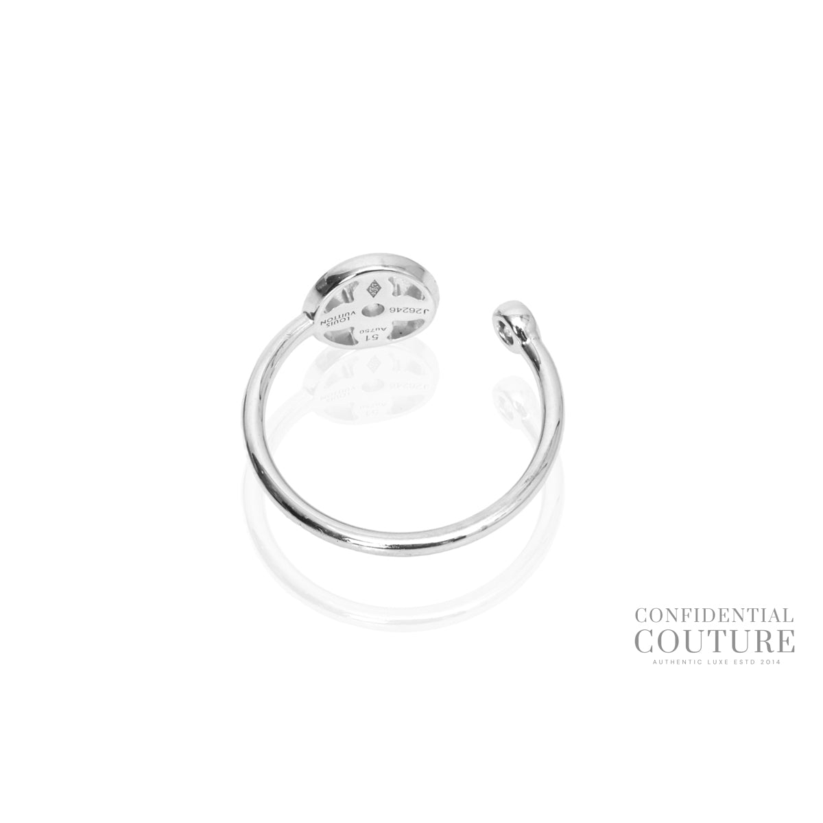 Authentic Pre-Loved — Idylle Blossom Ring, 3 Golds And Diamonds | 51 — View 9