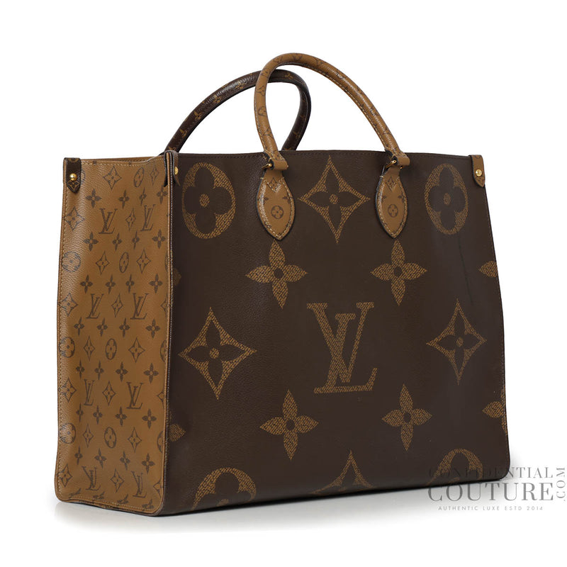 Pre loved louis vuitton monogram on the go gm bag price