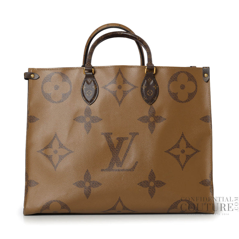 Women pre loved louis vuitton monogram on the go gm bag