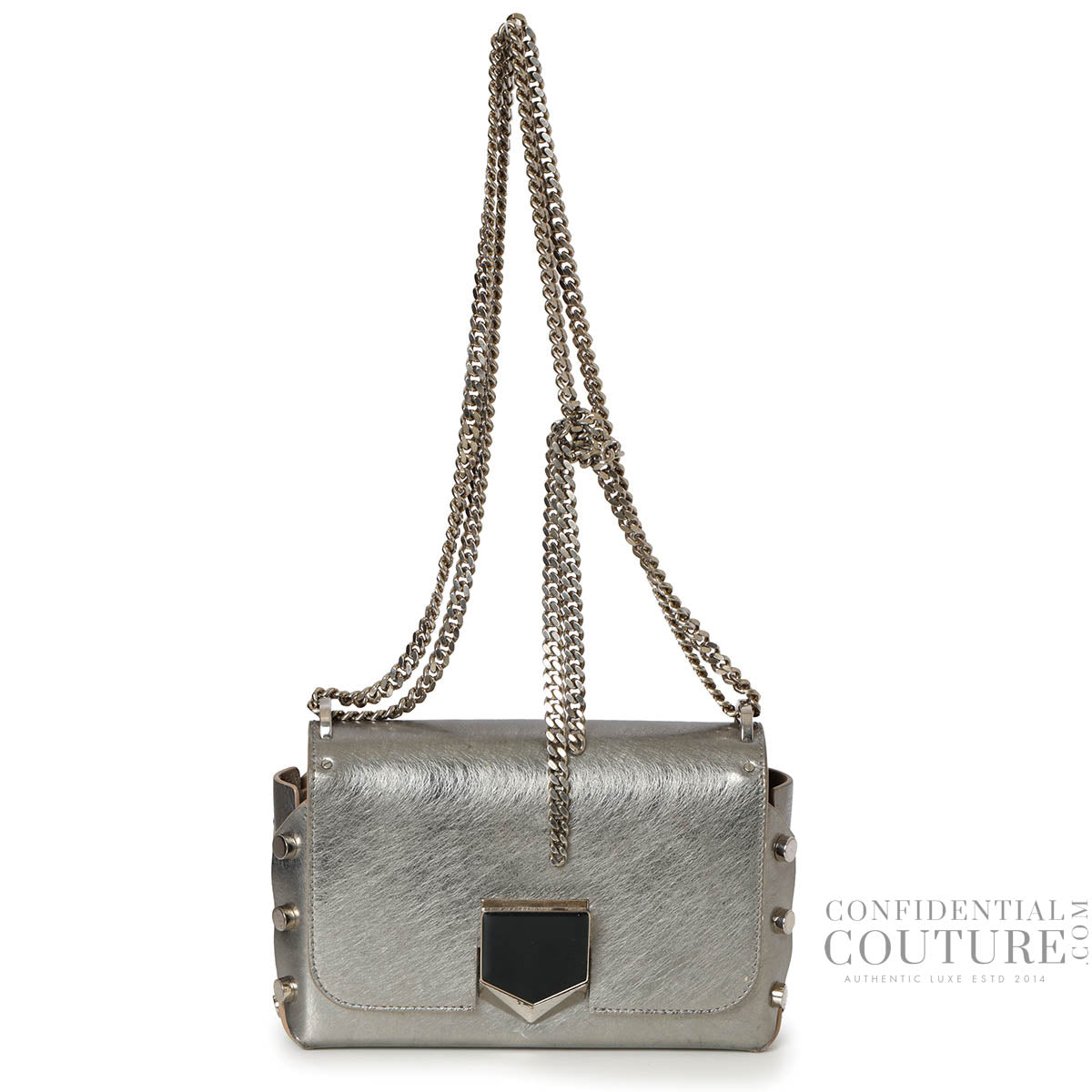 Silver Petite Lockett Shoulder bag