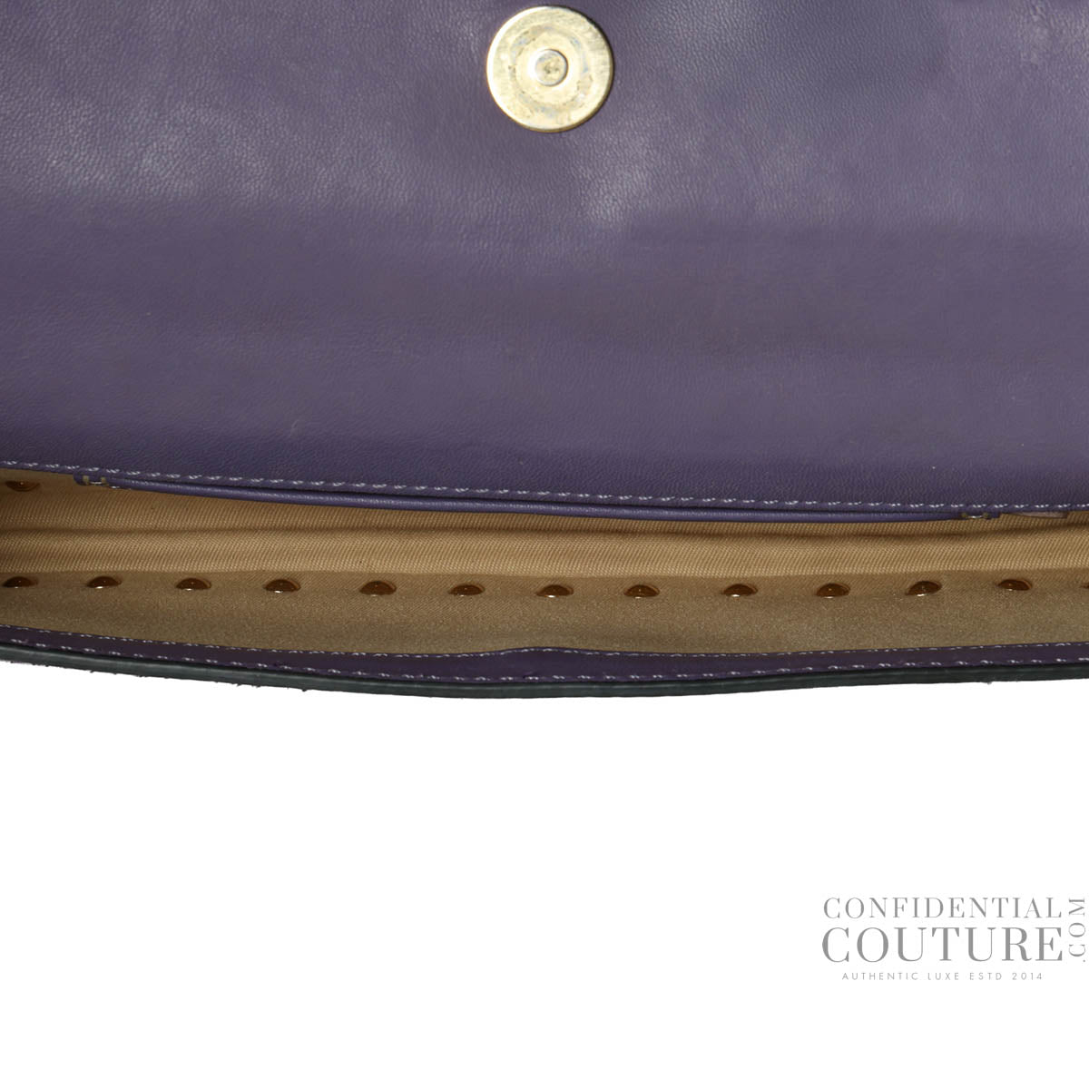 Garavani Purple Rockstud Wallet On Chain Bag