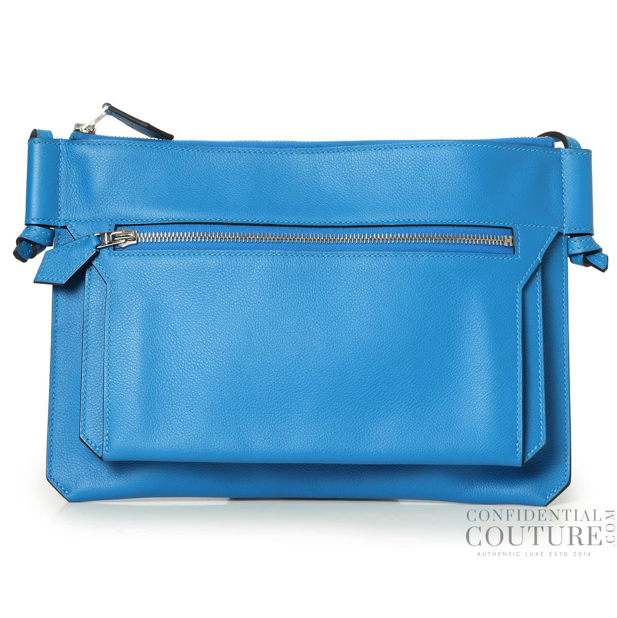 Ultrapla PM Togo Bag in Blue Hydra Togo Leather