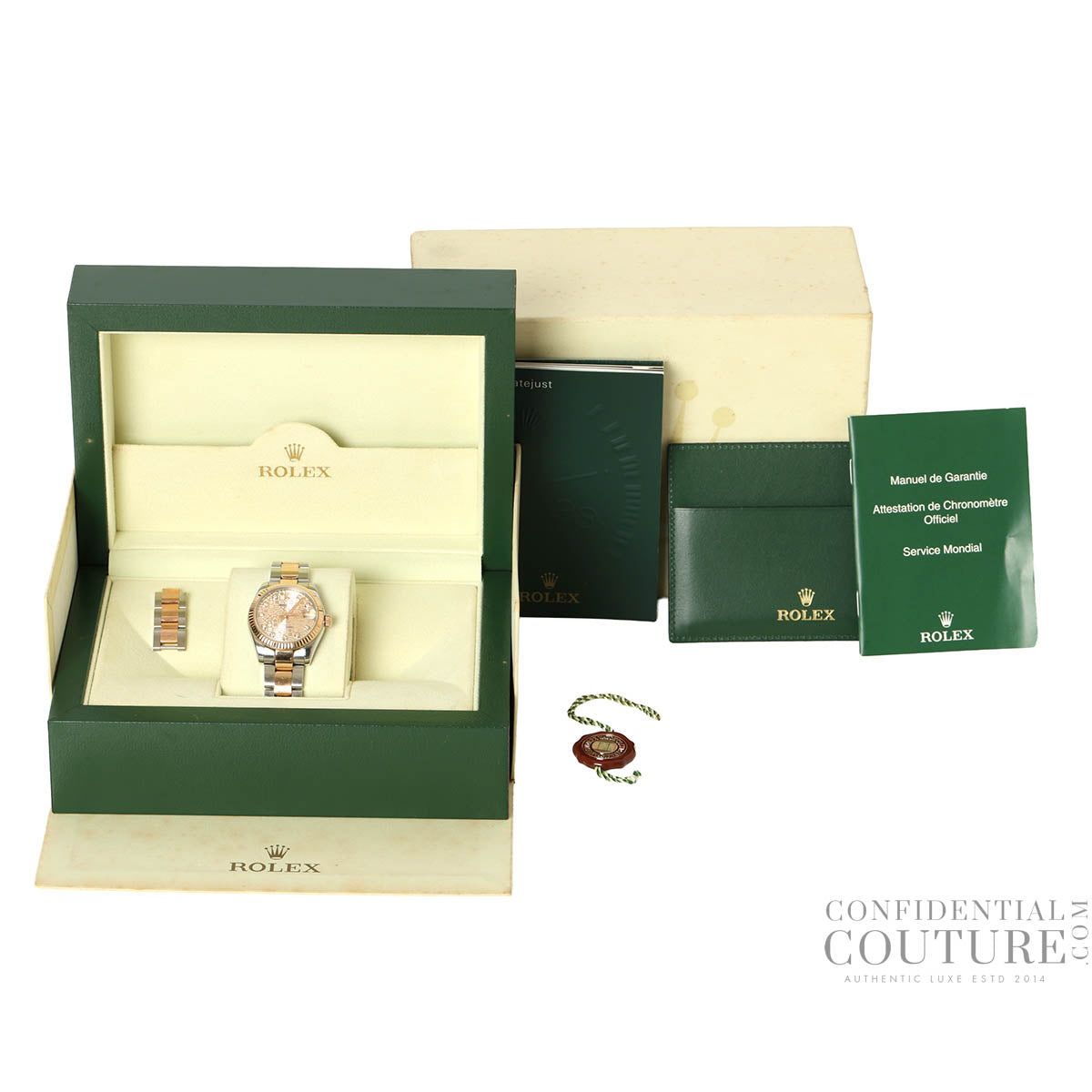 Datejust 31MM Diamond Dial 18K Rose Gold Jubilee