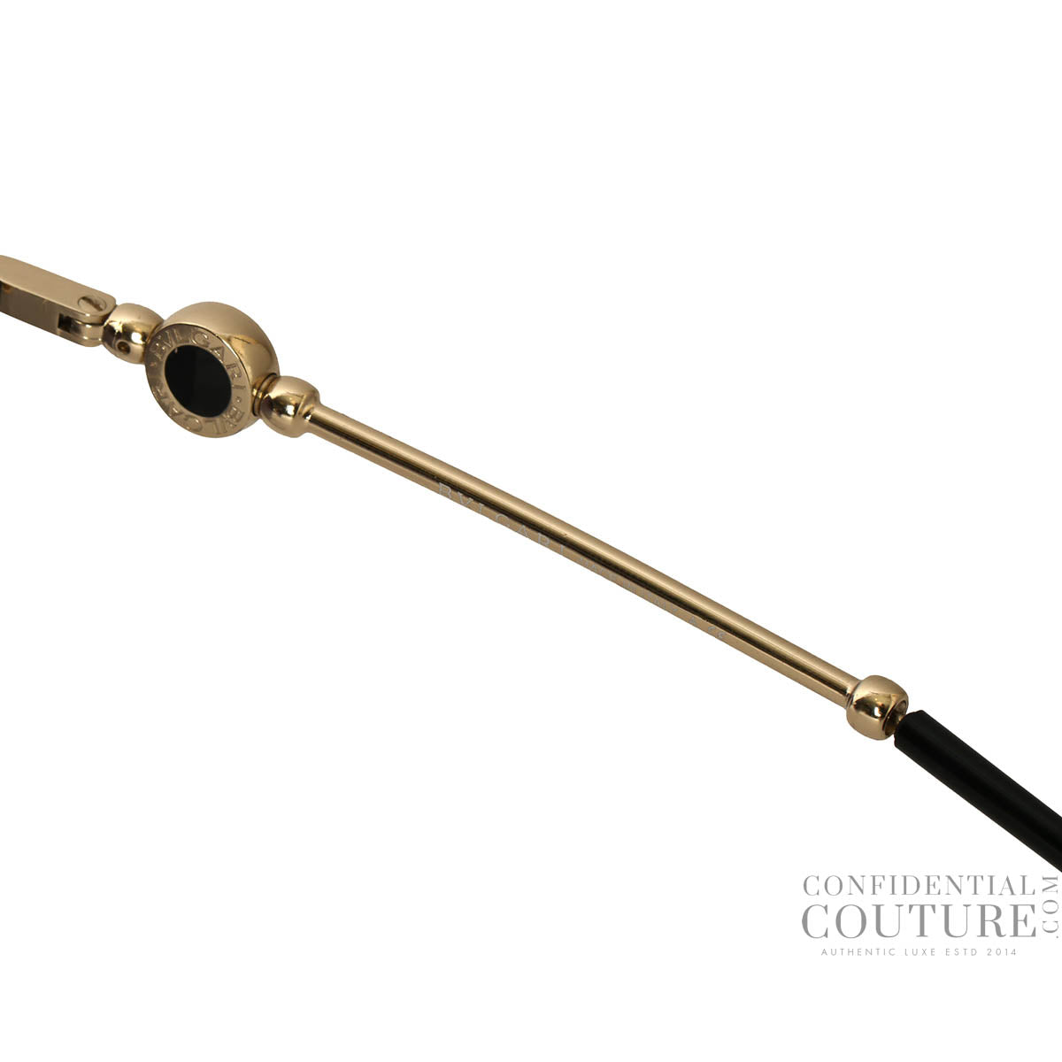 BV 6108 Rimless Oval Sunglasses