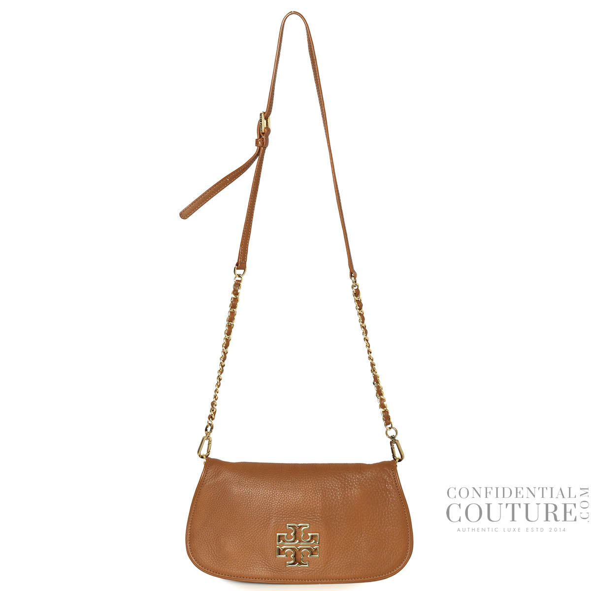Tan Britten Convertible Crossbody Bag