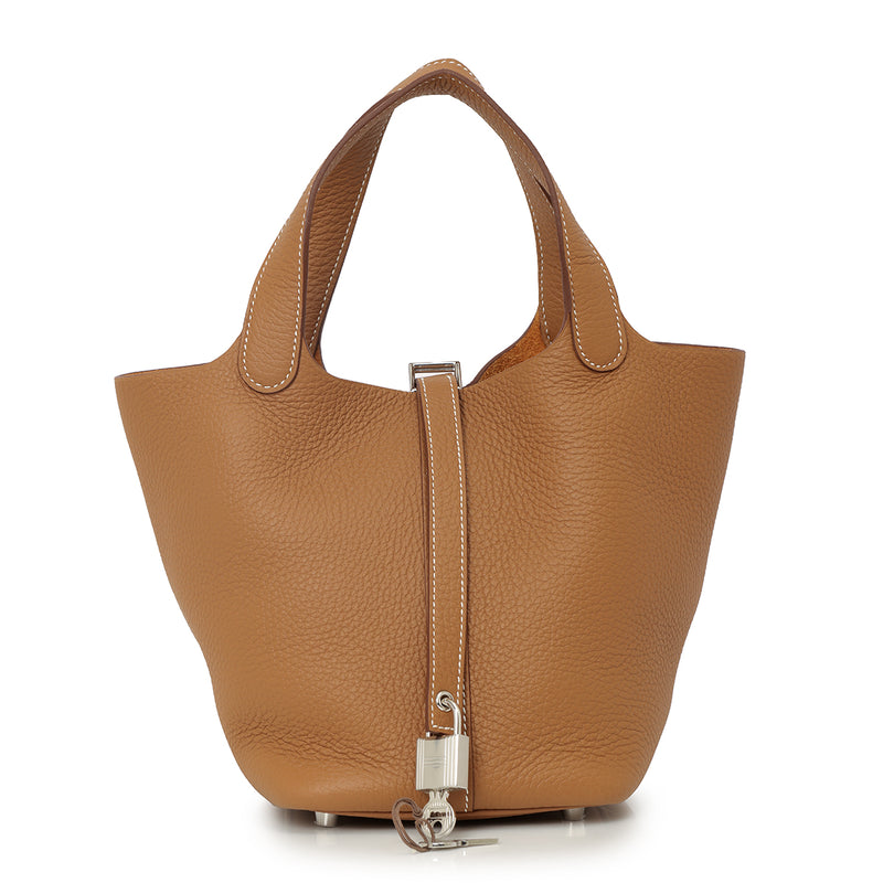 Pre loved hermes picotin 18 gold silver price in india