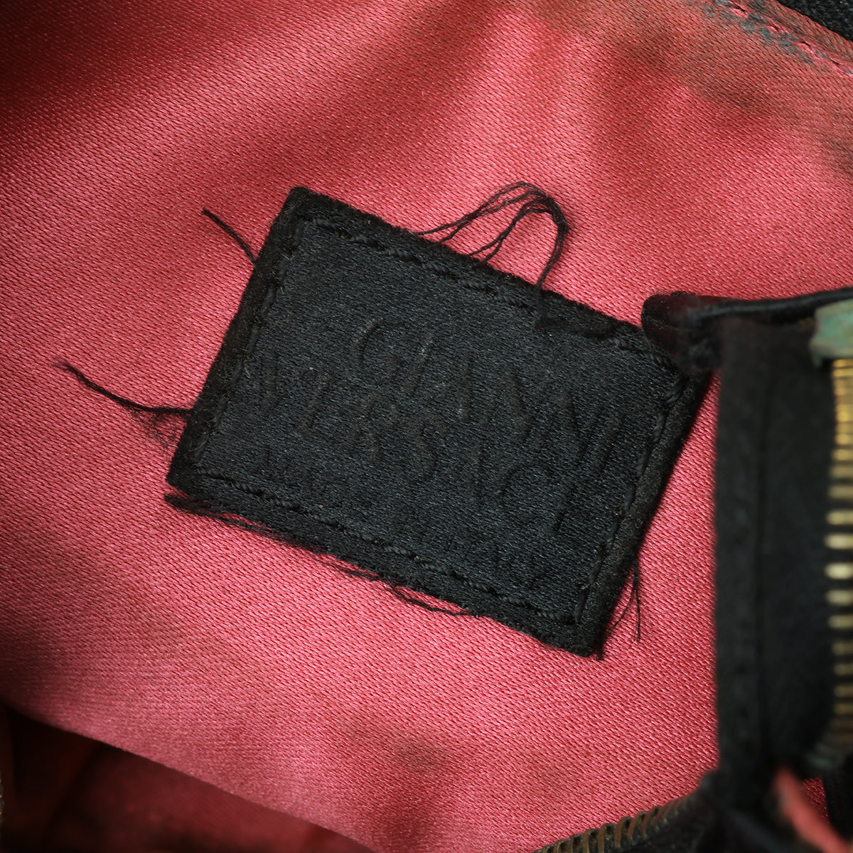 Black Nylon Shoulder Bag One Size