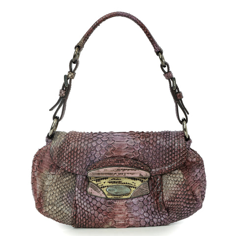 Python Pushlock Shoulder Bag One Size