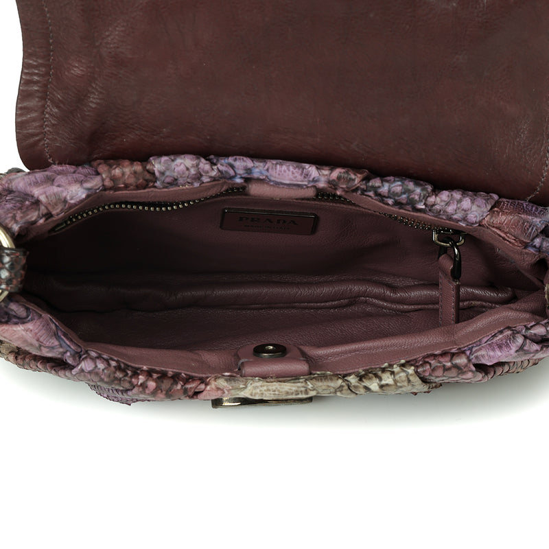 Python Pushlock Shoulder Bag One Size