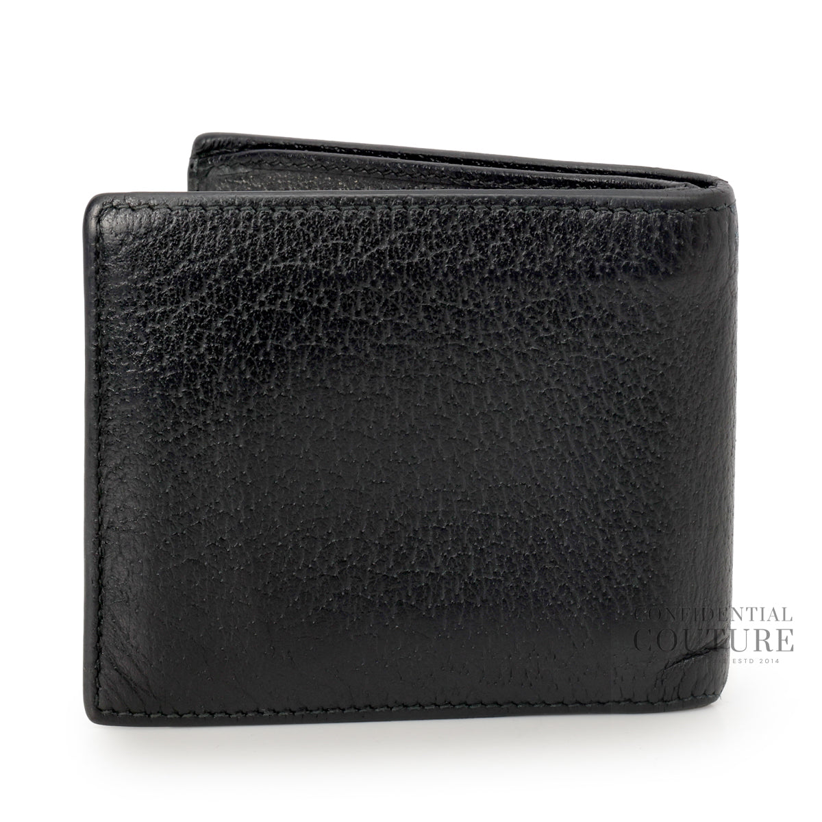 GG Marmont Black Bi-Fold Card Case Wallet