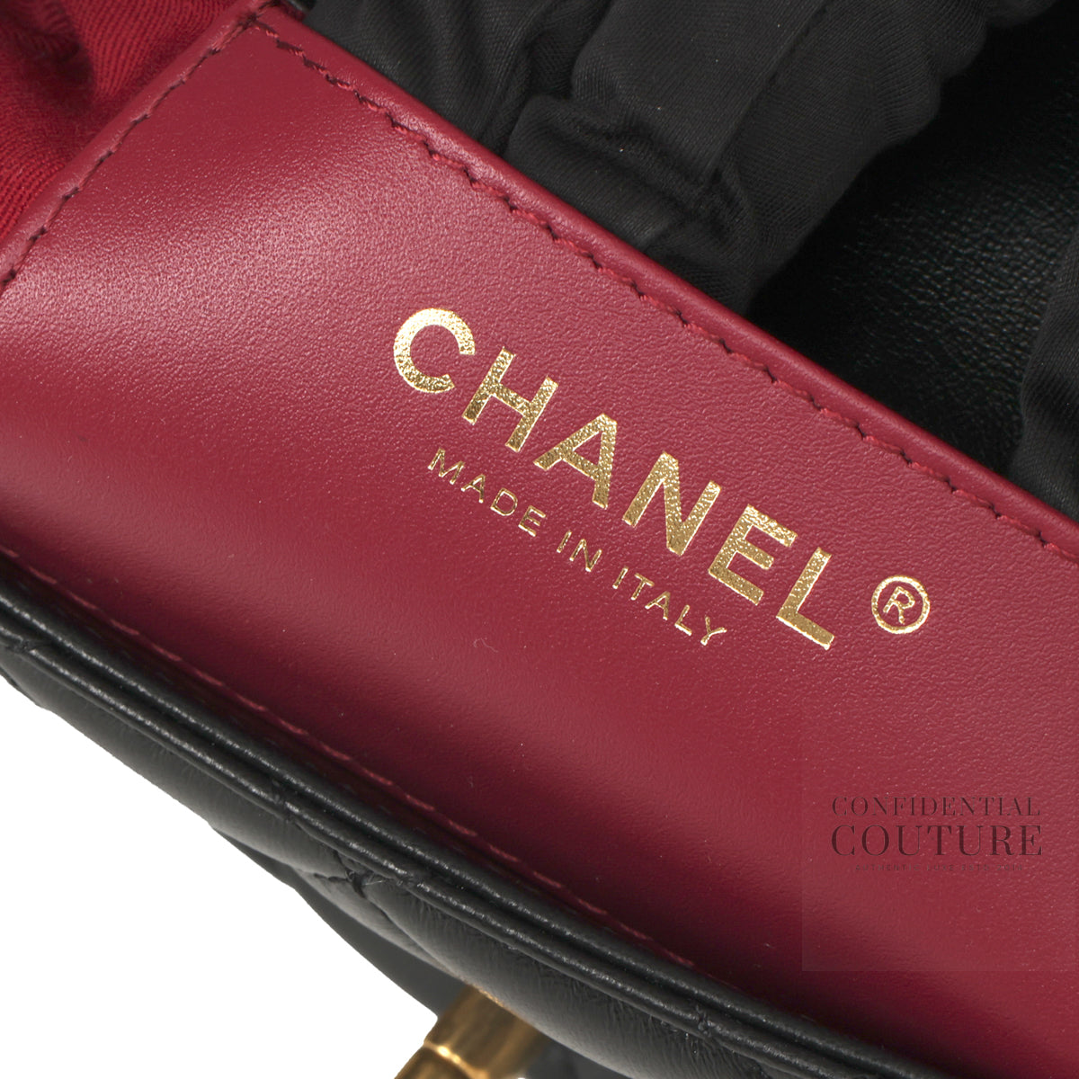 2024 Paris-Manchester Black Mini Flap Bag