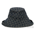 Blue Denim Wide Brim Bucket Hat | L | 58cm