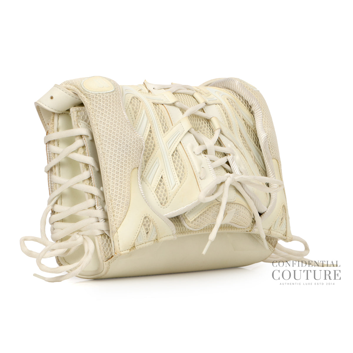 Off-White Small SneakerHead Flap Crossbody Bag