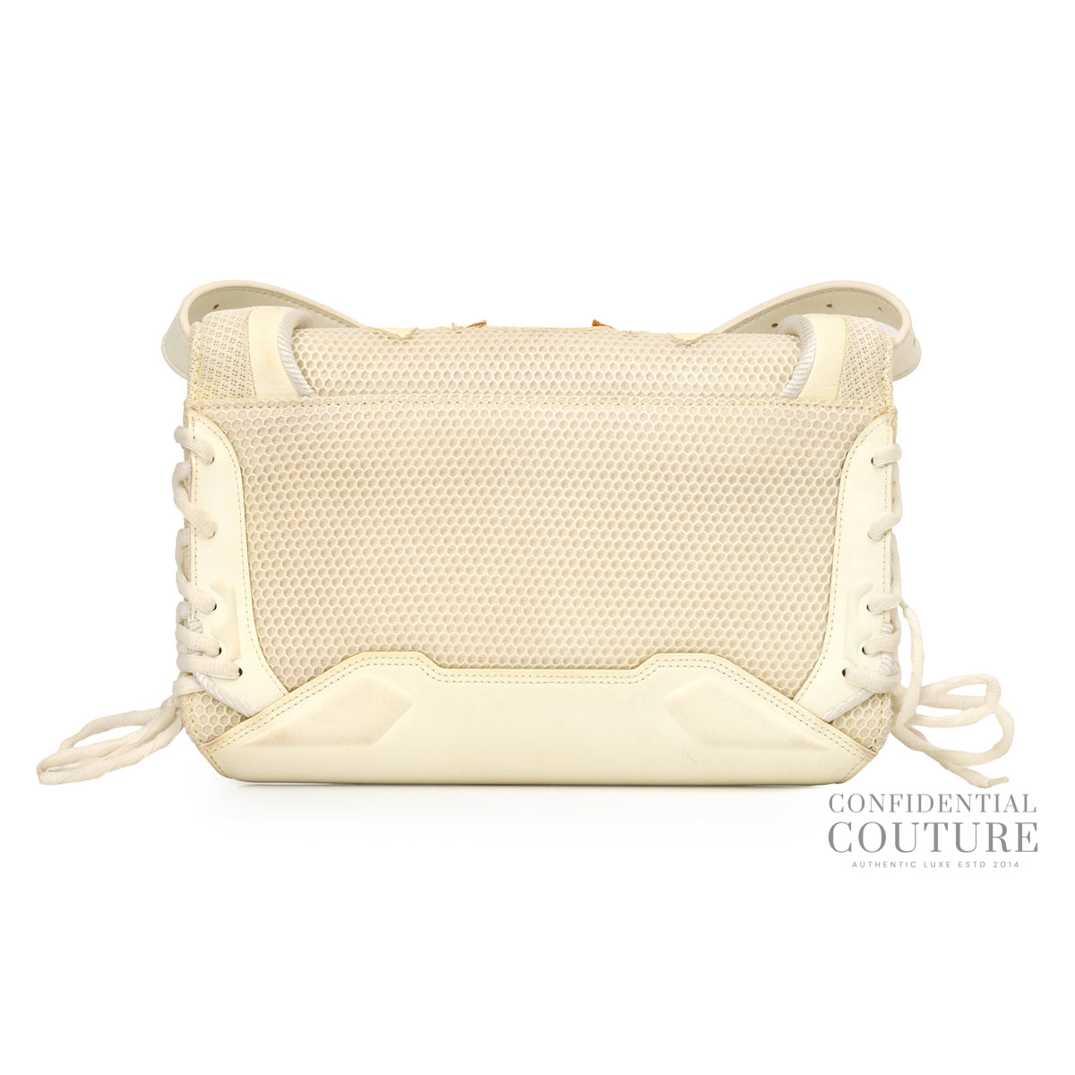 Off-White Small SneakerHead Flap Crossbody Bag