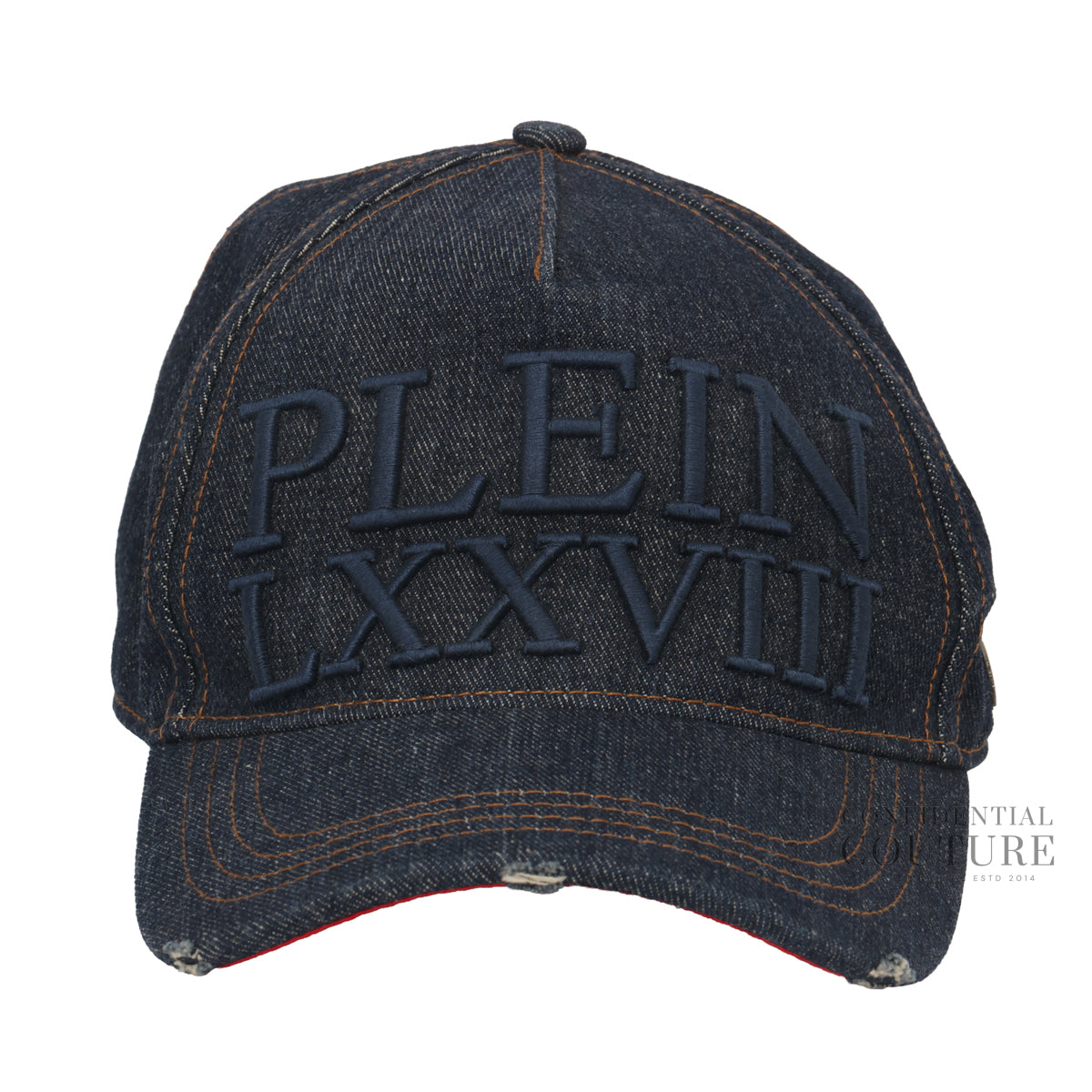 Blue Denim Baseball Cap- One Size