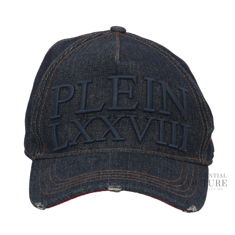 Blue Denim Baseball Cap- One Size