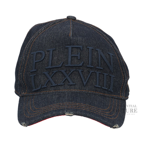 Blue Denim Baseball Cap- One Size