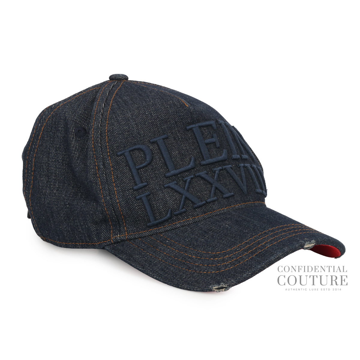 Blue Denim Baseball Cap- One Size