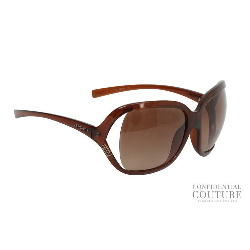 Versace 101 13 brown acetate sunglasses price