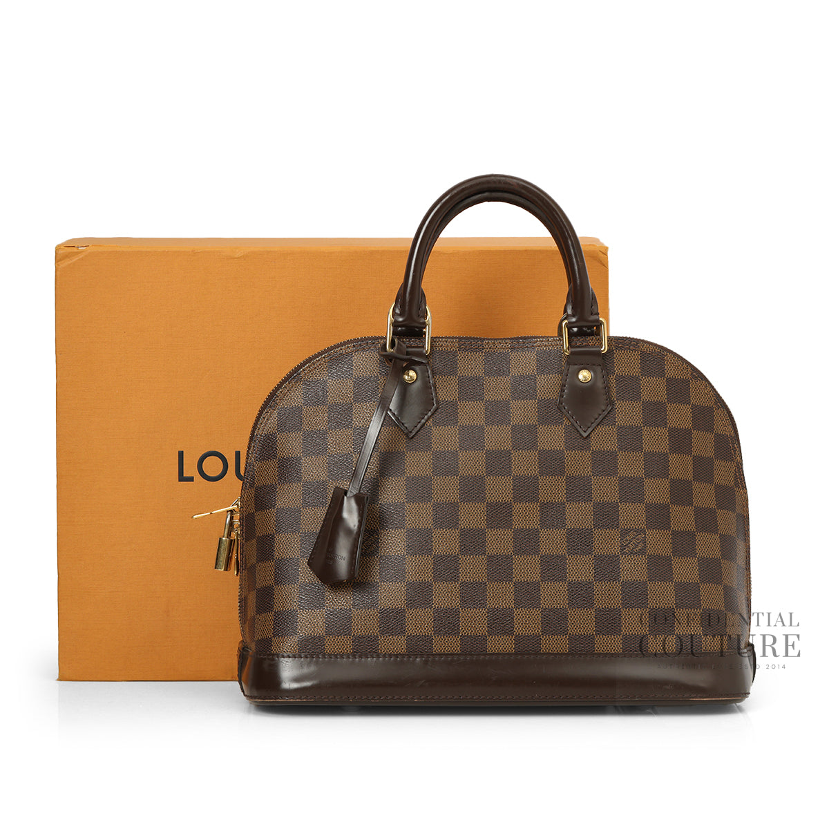 Damier Ebene Alma Pm Bag