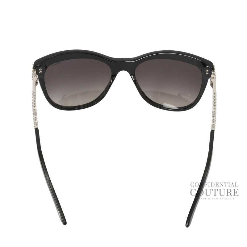 Chopard Black Gradien SCH 189S Cat Eye Sunglasses