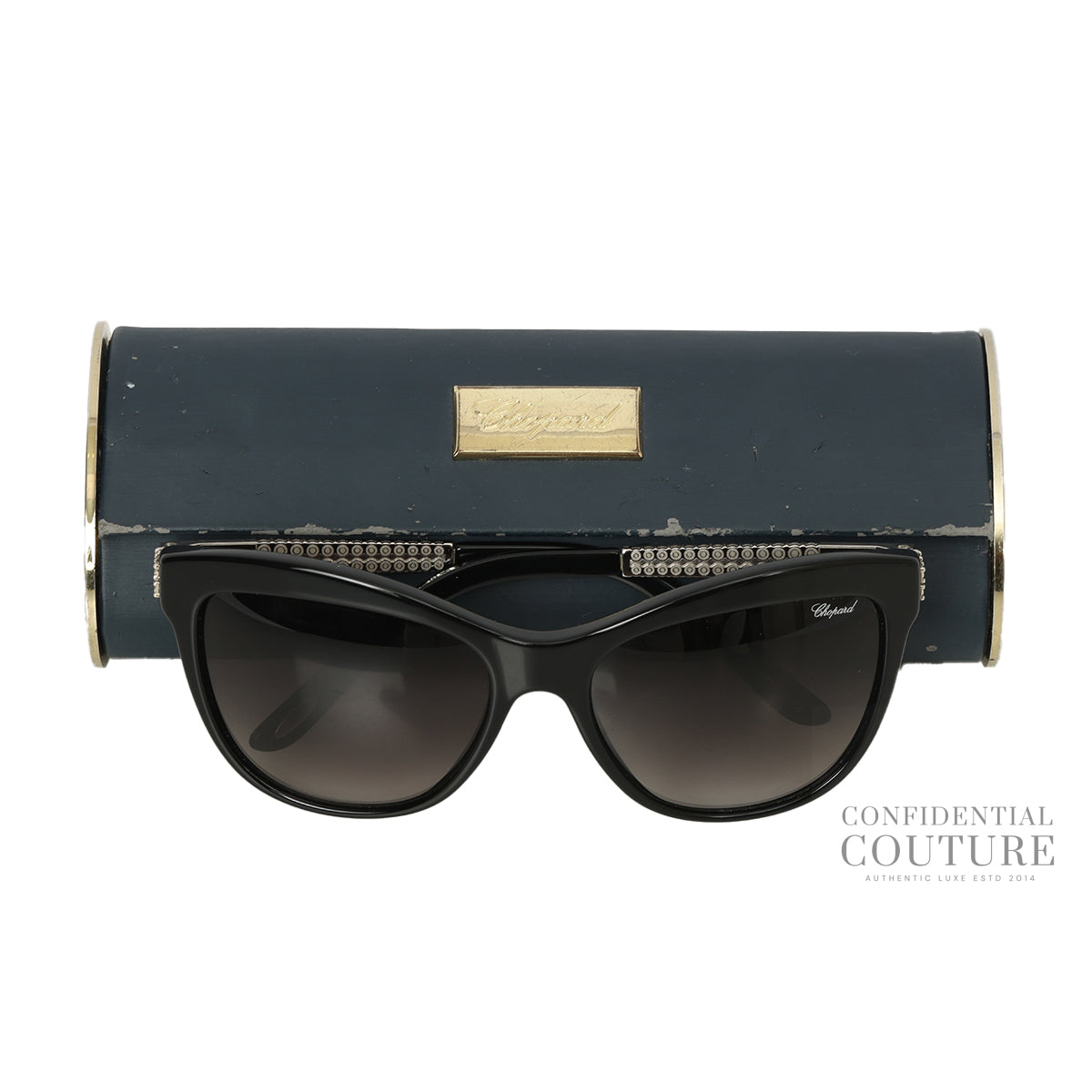Black Gradien SCH 189S Cat Eye Sunglasses