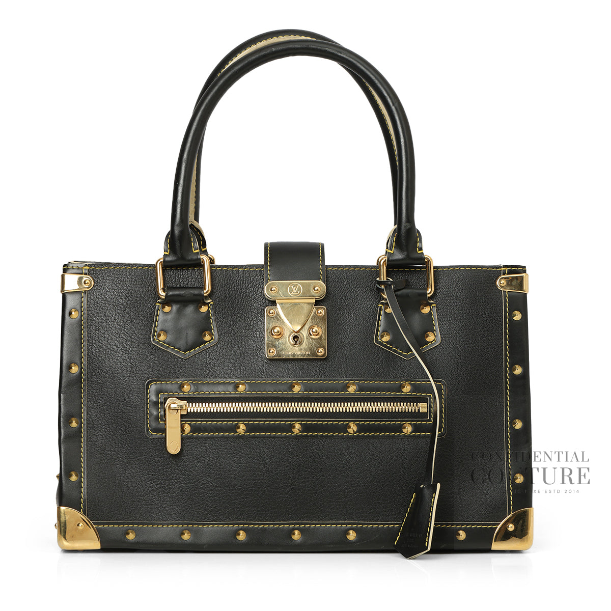 Black Suhali Leather Le Fabuleux Bag