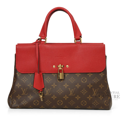 Cerise Monogram Canvas Venus Bag