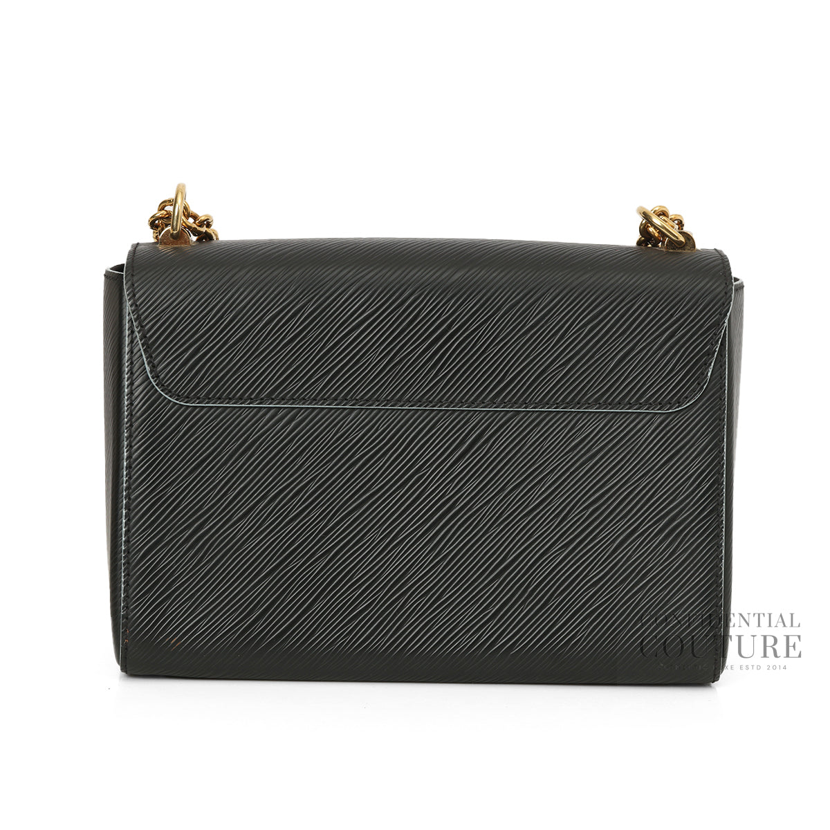 Black Epi Bloom Flower Twist MM Bag