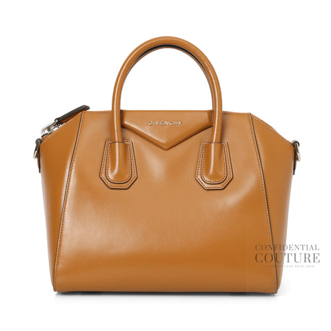 Small Caramel Antigona Bag