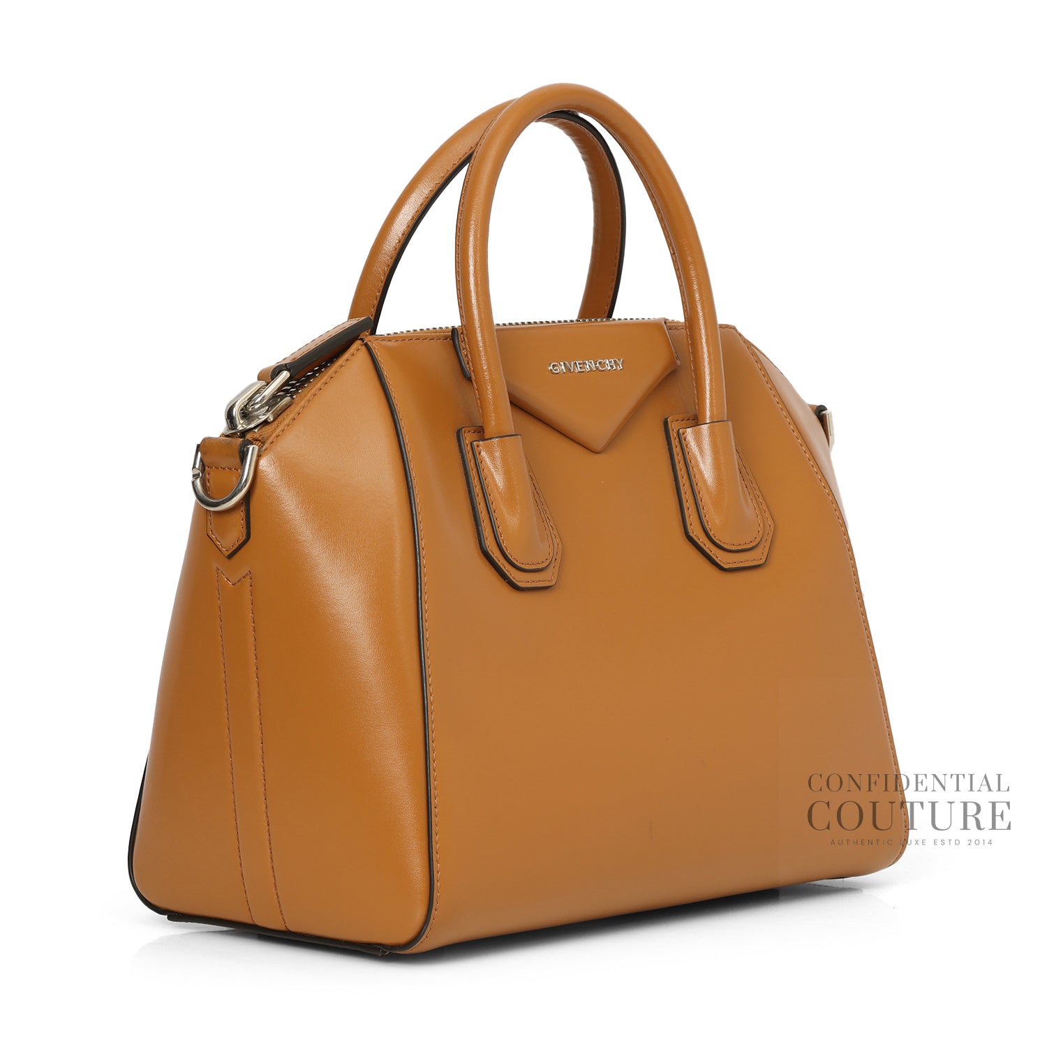 Small Caramel Antigona Bag