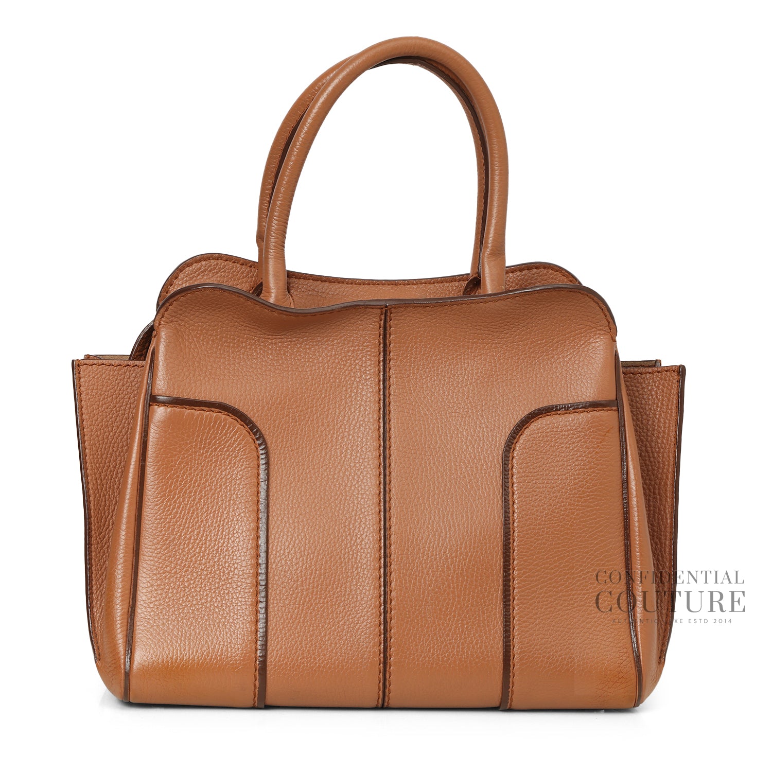 Brown Leather Medium Sella Bag