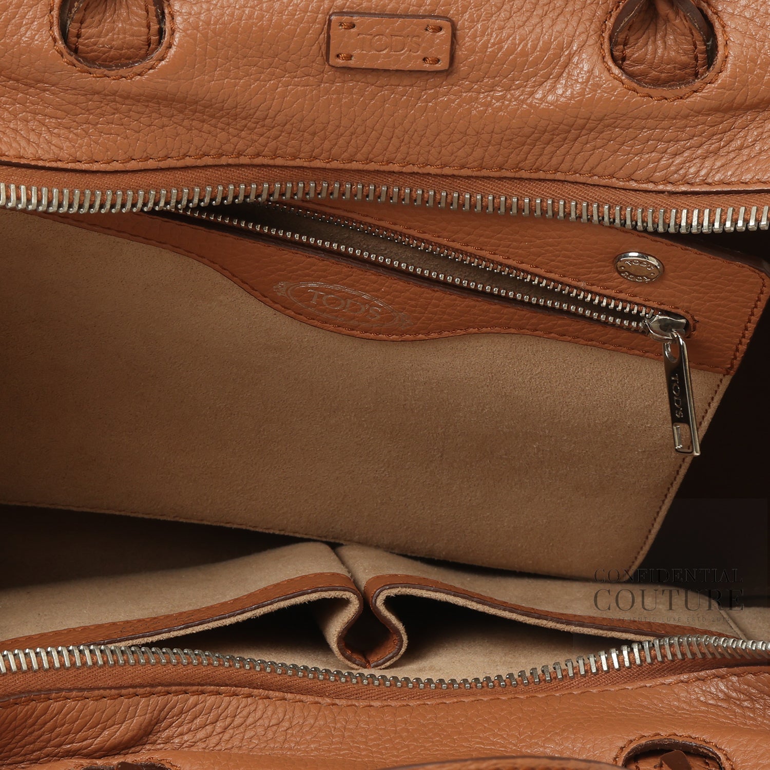 Brown Leather Medium Sella Bag
