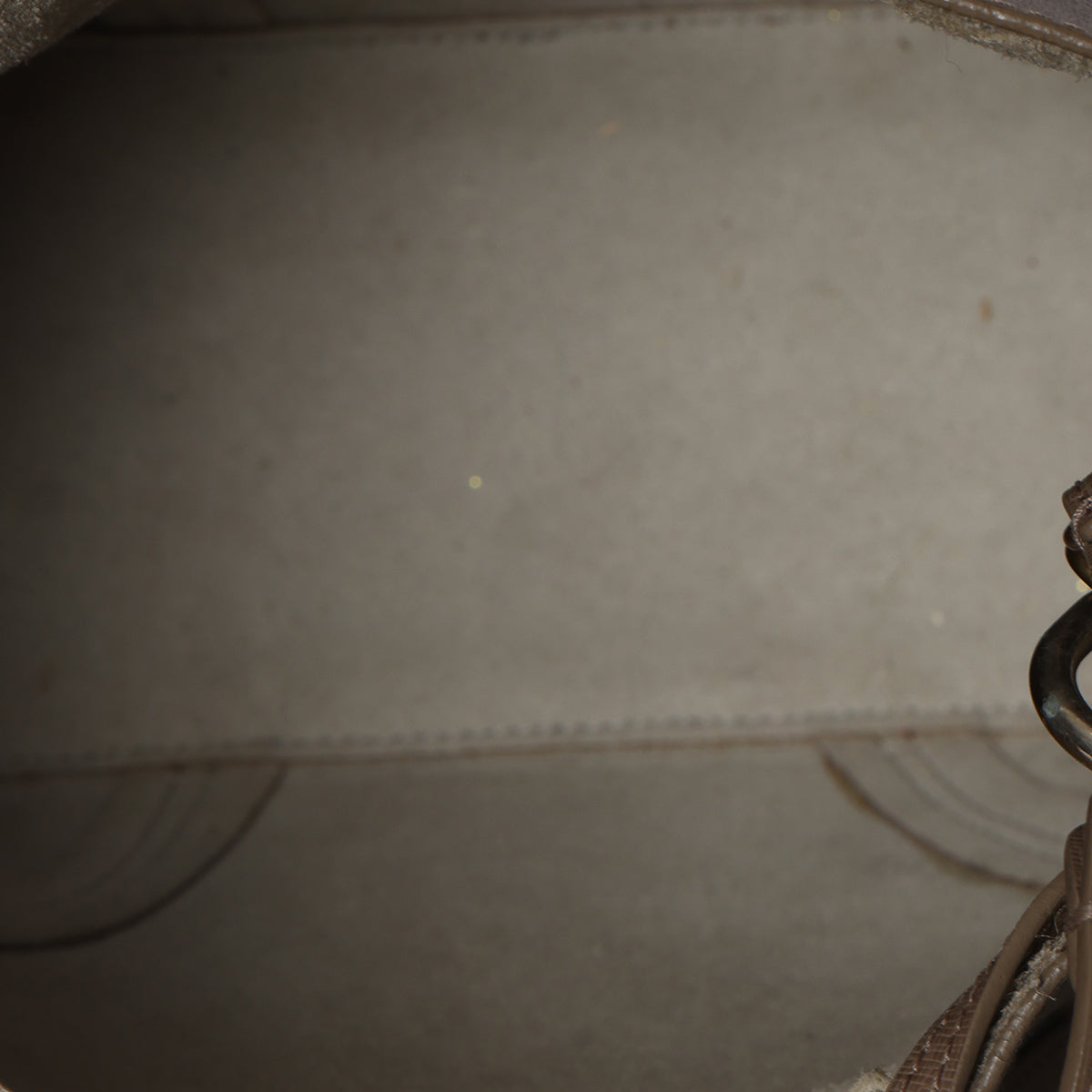 Stacy Brown Leather Medium Bucket bag