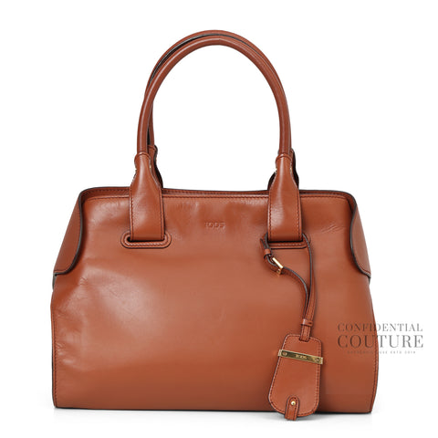 Brown Small Cape Leather Tote