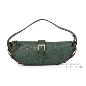 Vintage Green Textured Bag